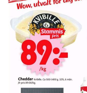 ICA Supermarket Kvibille cheddar erbjuda