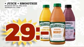 Matdax Brämhults juice erbjuda