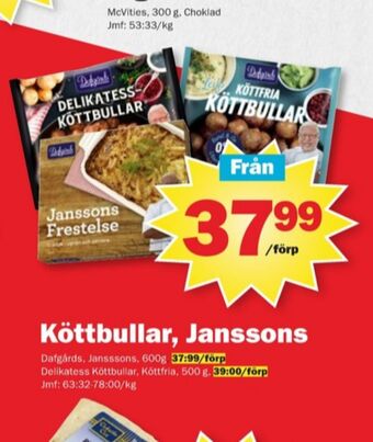 Pekås Dafgårds färdigrätter erbjuda