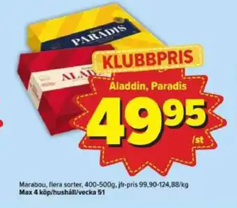 Östenssons Paradis chokladask erbjuda