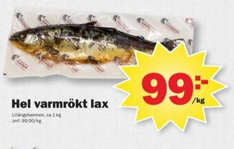 Pekås Lillängs rökeri lax erbjuda