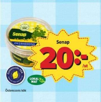 Östenssons Östenssons senap erbjuda