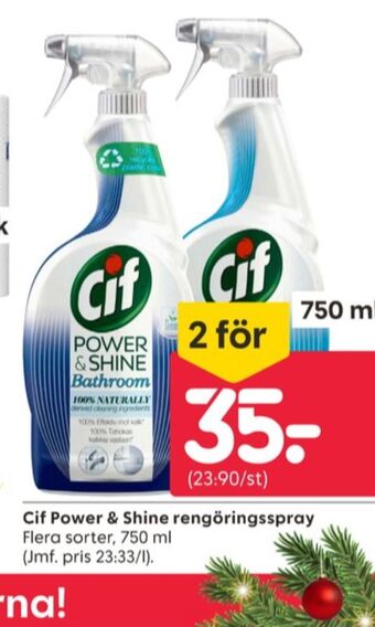 Rusta Cif rengöringsmedel erbjuda