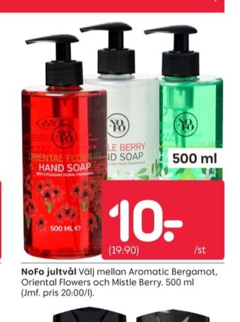 Rusta Nofo tvål flytande erbjuda