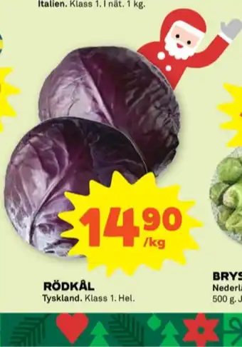 Stora Coop Änglamark rödkål erbjuda