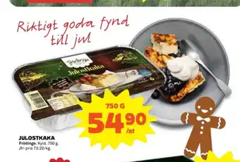 Stora Coop Frödinge ostkaka erbjuda
