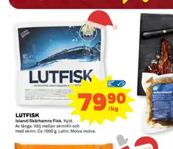 Stora Coop Skärhamns lutfisk erbjuda