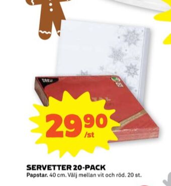 Stora Coop Papstar servetter erbjuda