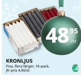 Tempo Fixa kronljus erbjuda