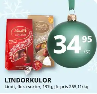 Lindor chokladgodis