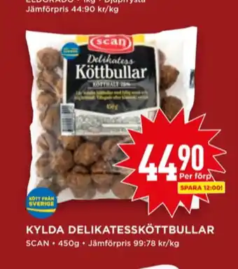 Willys Scan deli köttbullar erbjuda