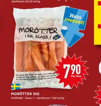 Willys Grönsaks mästarna morötter erbjuda