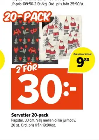 Papstar servetter