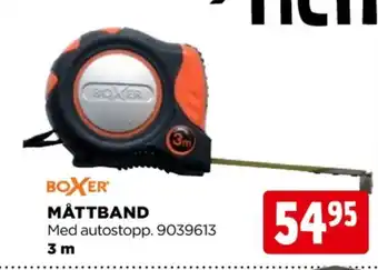 Boxer måttband