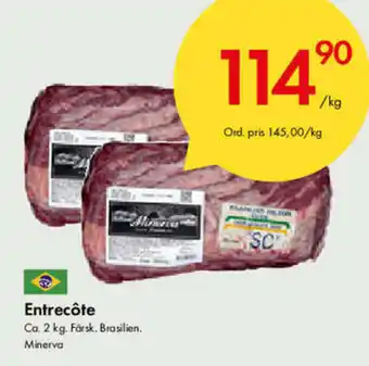 Snabbgross Entrecote 2kg erbjuda