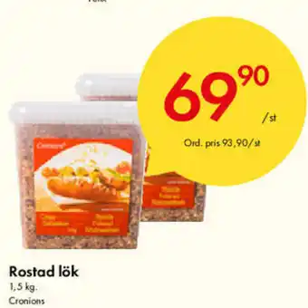 Snabbgross Rostad lök 1,5kg erbjuda