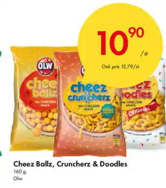 Cheez Ballz, Crucherz & Doodles 160g