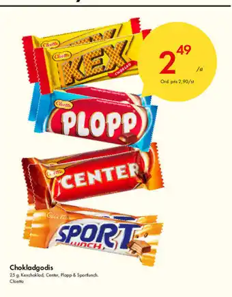 Chokladgodis 25g