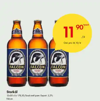 Snabbgross Starköl 12 x 50cl erbjuda