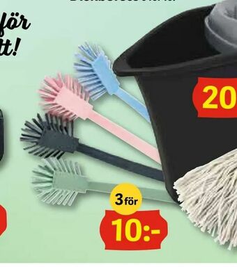 DollarStore Diskborste erbjuda