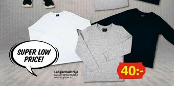 DollarStore Långärmad tröja erbjuda