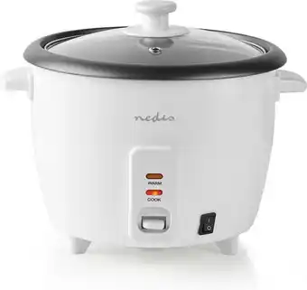 Webhallen Nedis riskokare / 500w / 1.5l - vit erbjuda