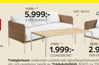 XXXLutz 3-sits soffa erbjuda