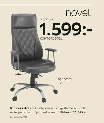 XXXLutz Kontorsstol erbjuda