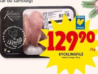 ICA Kvantum Kycklingfilé erbjuda