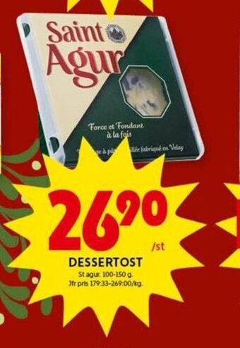 ICA Kvantum Dessertost erbjuda