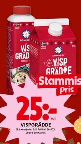 ICA Kvantum Vispgrädde erbjuda
