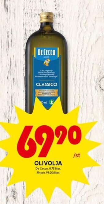 ICA Kvantum Olivolja erbjuda