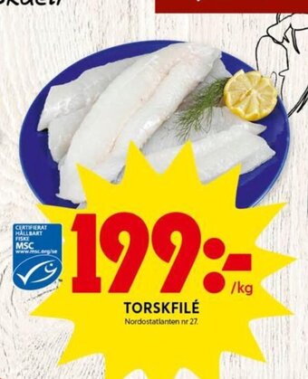 ICA Kvantum Torskfilé erbjuda
