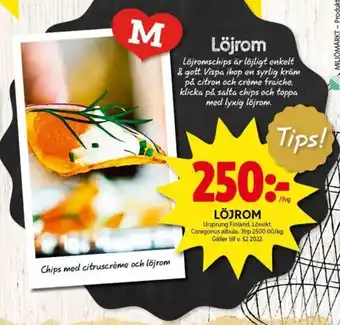 Löjrom