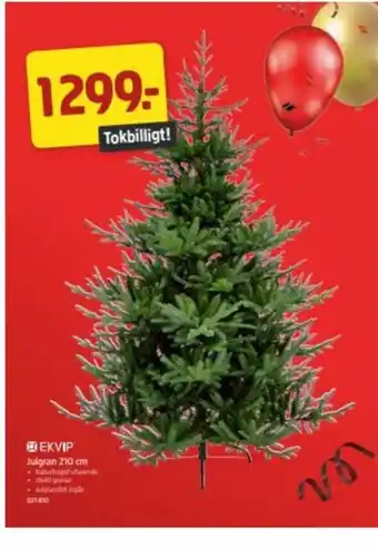 Julgran 210cm