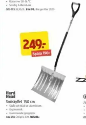Jula Snöskyffel 150cm erbjuda