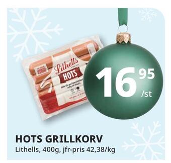 Tempo Hots grillkorv erbjuda