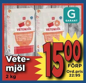 Supergrossen Vetemjöl erbjuda