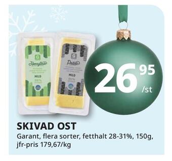 Tempo Skivad ost erbjuda