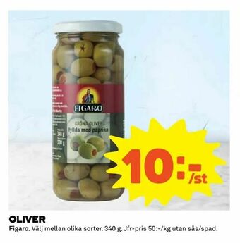 Coop Extra Oliver erbjuda