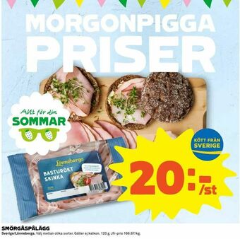 Coop Extra Smörgåspålägg erbjuda