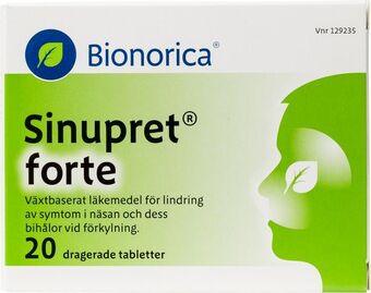 Apotek Hjärtat Sinupret forte dragerad tablett 20 st erbjuda