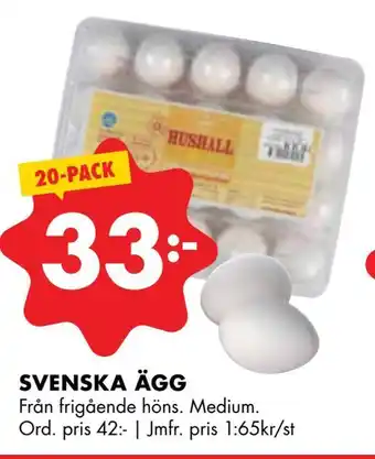 ÖoB Svenska ägg erbjuda