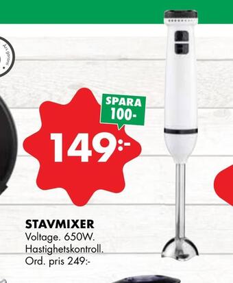 ÖoB Stavmixer erbjuda