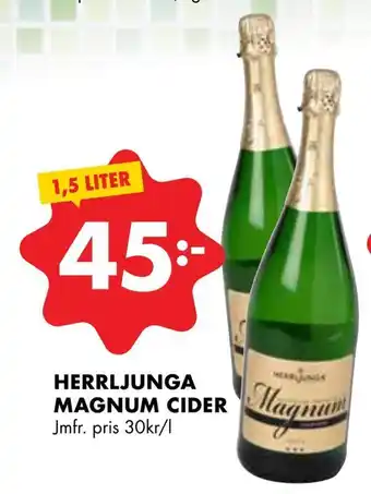 ÖoB Herrljunga magnum cider erbjuda