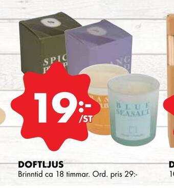 ÖoB Doftljus erbjuda