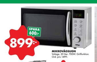 ÖoB Mikrovågsugn erbjuda
