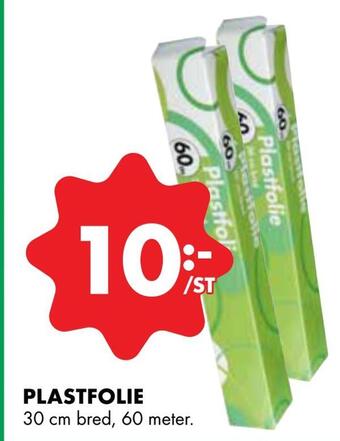 ÖoB Plastfolie erbjuda