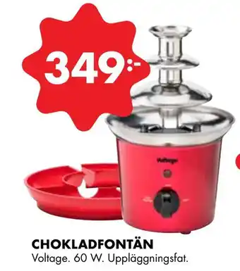 Chokladfontän
