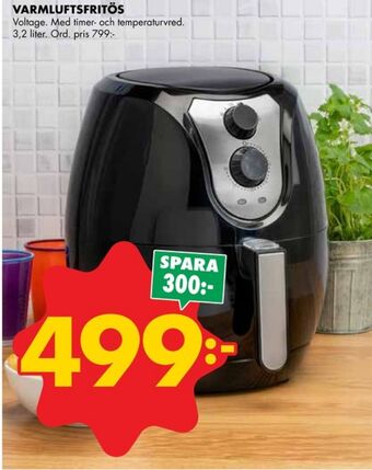 ÖoB Voltage fritös erbjuda